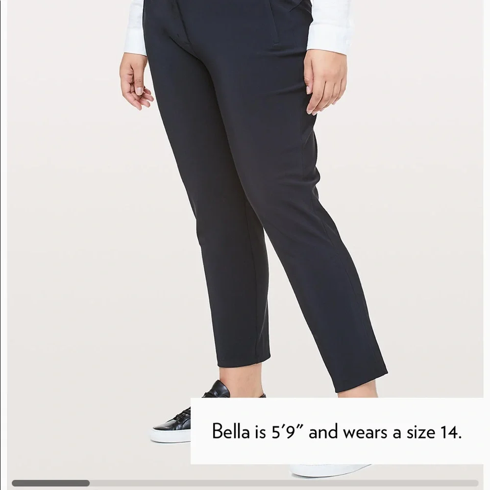lululemon athletica Black Cropped Ankle Pants - Picture 1 of 5